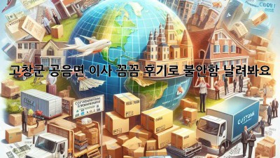 고창군 공음면 이사, 꼼꼼 후기로 불안함 날려봐요! 💨🏡